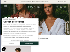 Figaret  homepage screenshot