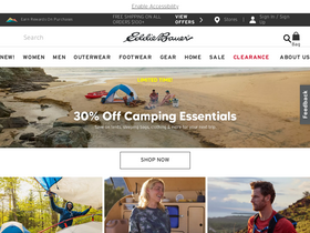 'eddiebauer.ca' screenshot