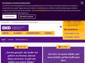 'ekd.de' screenshot