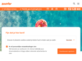 'zoover.nl' screenshot