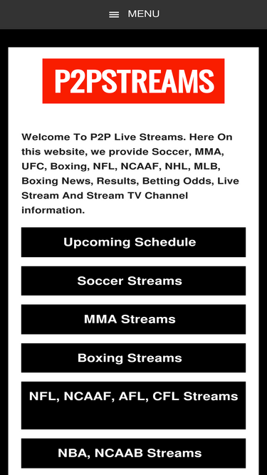 P2p live football streaming hot sale