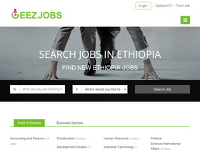 'geezjobs.com' screenshot