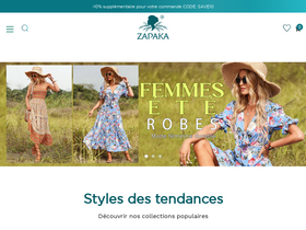 'zapaka.fr' screenshot