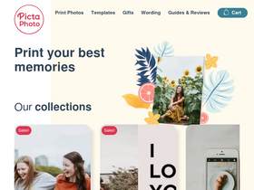 'pictaphoto.com' screenshot