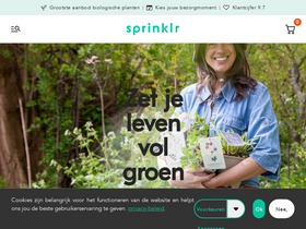 'sprinklr.co' screenshot