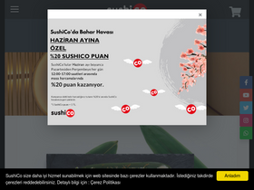 'sushico.com.tr' screenshot