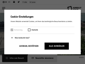 'humboldtforum.org' screenshot
