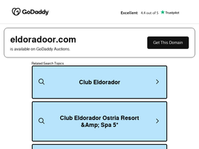 eldoradoor.com homepage screenshot