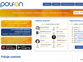 'polfan.pl' screenshot