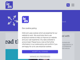 'icas.com' screenshot