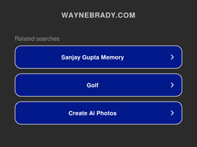 waynebrady.com