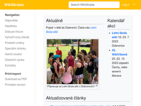 'wikiskripta.eu' screenshot