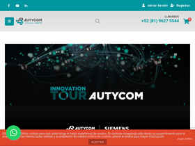 'autycom.com' screenshot