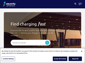 'electrifyamerica.com' screenshot