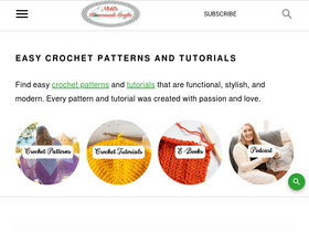 'nickishomemadecrafts.com' screenshot