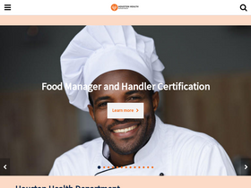 'houstonhealth.org' screenshot