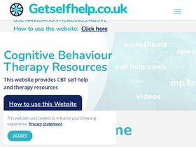 'getselfhelp.co.uk' screenshot