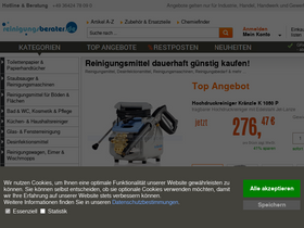 'reinigungsberater.de' screenshot