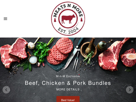 meats-n-more.com homepage screenshot