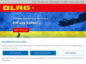 'vorsfelde.dlrg.de' screenshot