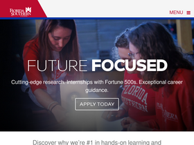 'flsouthern.edu' screenshot