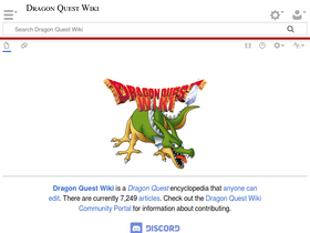 'dragon-quest.org' screenshot