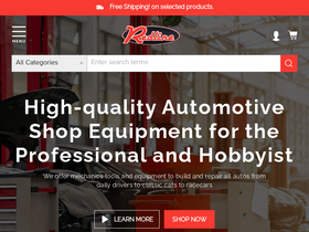 'redlinestands.com' screenshot