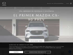 'mazdaespanol.com' screenshot