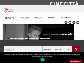 'archivioluce.com' screenshot