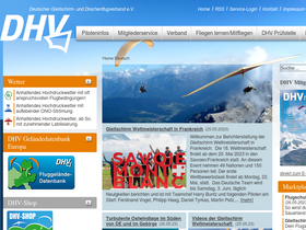 'dhv.de' screenshot