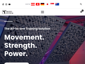 'tensionclimbing.com' screenshot