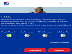 'bpostbank.be' screenshot