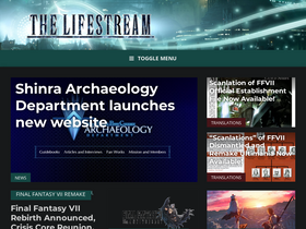 'thelifestream.net' screenshot