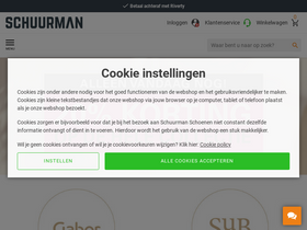 'schuurman-schoenen.nl' screenshot
