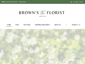 brownsflorist.com