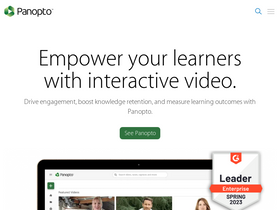 'panopto.com' screenshot