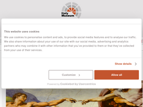 'rome-museum.com' screenshot