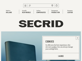 'secrid.com' screenshot