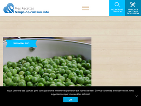 'temps-de-cuisson.info' screenshot
