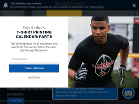 'transferexpress.com' screenshot