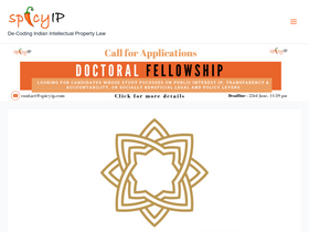 'spicyip.com' screenshot