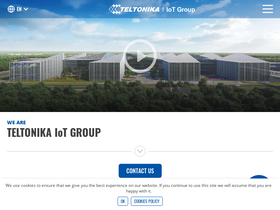 'teltonika.lt' screenshot