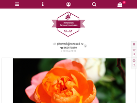 'rozasad.ru' screenshot