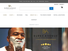 burkeavenue.com homepage screenshot