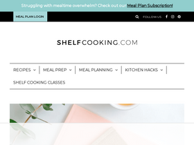 'shelfcooking.com' screenshot