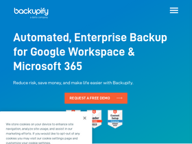 'backupify.com' screenshot