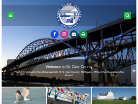 'stclaircounty.org' screenshot