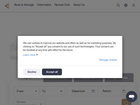 'airastana.com' screenshot
