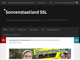 'sonnenstaatland.com' screenshot