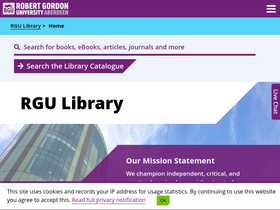 library.rgu.ac.uk Traffic Analytics, Ranking & Audience [March 2026 ...